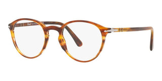 Persol GALLERIA PO 3218V unisex Havana Round Eyeglasses