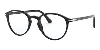 Persol GALLERIA PO 3218V unisex Black Round Eyeglasses