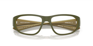 Arnette GAMOOR AN 7245 men Green Geometric Eyeglasses