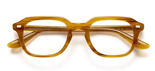 Moscot GATKES men Yellow Geometric Eyeglasses