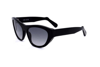 GCDS GD0010 unisex Black Visor Sunglasses