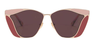 Chloé GEMMA CH0049S women Gold Geometric Sunglasses