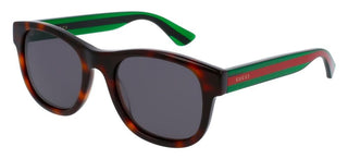 Gucci GG0003SN men Havana Squared Sunglasses