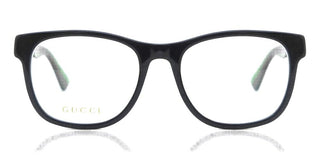 Gucci GG0004ON men Havana Squared Eyeglasses