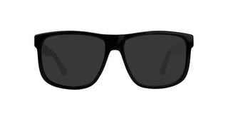 Gucci GG0010S men Black Squared Sunglasses