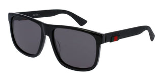 Gucci GG0010S men Black Squared Sunglasses