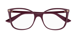 Gucci GG0026O women Red Butterfly Eyeglasses