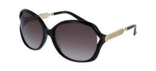 Gucci GG0076S women Black Oversize Sunglasses