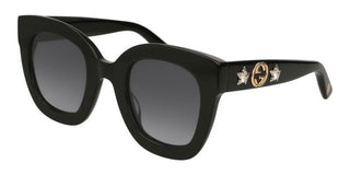 Gucci GG0208S women Black Butterfly Sunglasses