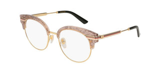 Gucci GG0285O women Pink Round Eyeglasses