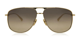 Gucci GG0336S men Gold Pilot Sunglasses