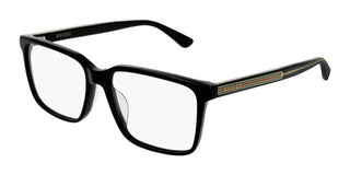 Gucci GG0385OA unisex Black Squared Eyeglasses