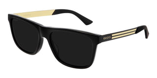 Gucci GG0687S men Black Squared Sunglasses