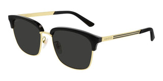 Gucci GG0697S men Black Geometric Sunglasses