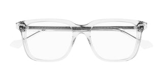 Gucci GG0737O men Transparent Squared Eyeglasses