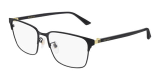 Gucci GG0756O men Black Squared Eyeglasses