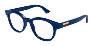 Gucci GG0769O men Blue Geometric Eyeglasses