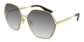 Gucci GG0818SA women Gold Butterfly Sunglasses