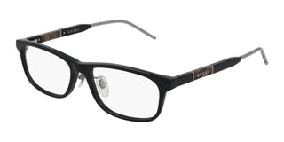 Gucci Gg0858o Men Black Squared Eyeglasses