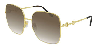 Gucci GG0879S women Gold Geometric Sunglasses