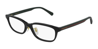 Gucci Gg0931o Unisex Black Squared Eyeglasses