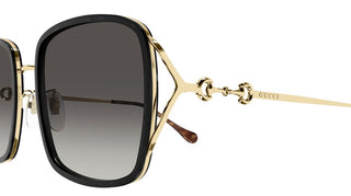 Gucci GG1016SK women Black Geometric Sunglasses