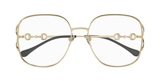 Gucci GG1019O women Gold Oversize Eyeglasses