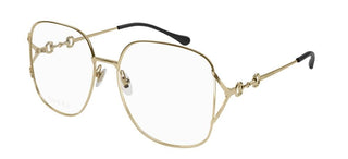 Gucci GG1019O women Gold Oversize Eyeglasses