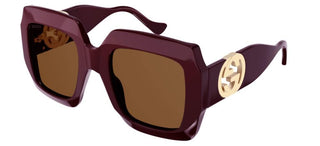 Gucci GG1022S women Violet Geometric Sunglasses