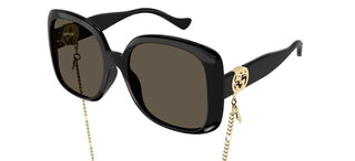 Gucci GG1029SA women Black Geometric Sunglasses