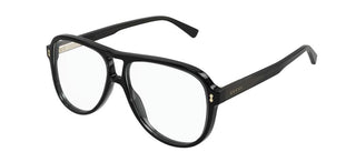 Gucci GG1044O men Black Pilot Eyeglasses