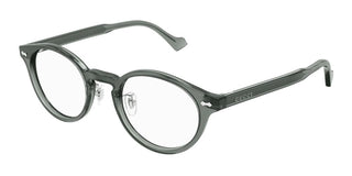 Gucci GG1127OJ men Grey Round Eyeglasses