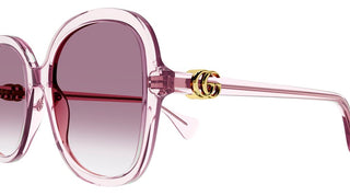 Gucci GG1178S women Pink Butterfly Sunglasses