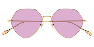 Gucci GG1182S women Rose gold Geometric Sunglasses