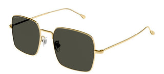 Gucci GG1184S men Gold Geometric Sunglasses