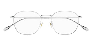 Gucci GG1186O men Silver Geometric Eyeglasses