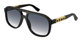 Gucci GG1188S unisex Black Pilot Sunglasses