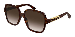 Gucci GG1189S women Havana Butterfly Sunglasses