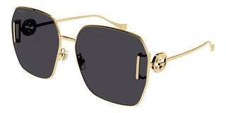 Gucci GG1207SA women Gold Geometric Sunglasses