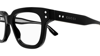 Gucci GG1219O men Black Geometric Eyeglasses