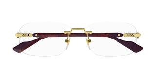 Gucci GG1221O men Red Visor Eyeglasses