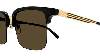 Gucci GG1226S men Black Geometric Sunglasses