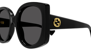 Gucci GG1257S women Black Butterfly Sunglasses