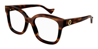 Gucci GG1258O women Havana Geometric Eyeglasses