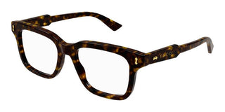 Gucci GG1265O men Havana Geometric Eyeglasses