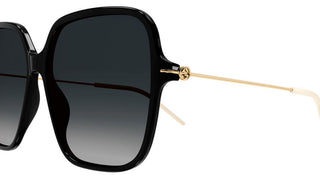 Gucci GG1267S women Black Geometric Sunglasses