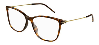 Gucci GG1272O women Havana Squared Eyeglasses