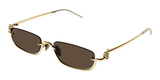 Gucci GG1278S unisex Gold Geometric Sunglasses