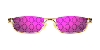 Gucci GG1278S unisex Gold Geometric Sunglasses