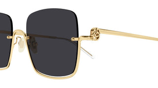 Gucci GG1279S women Gold Geometric Sunglasses